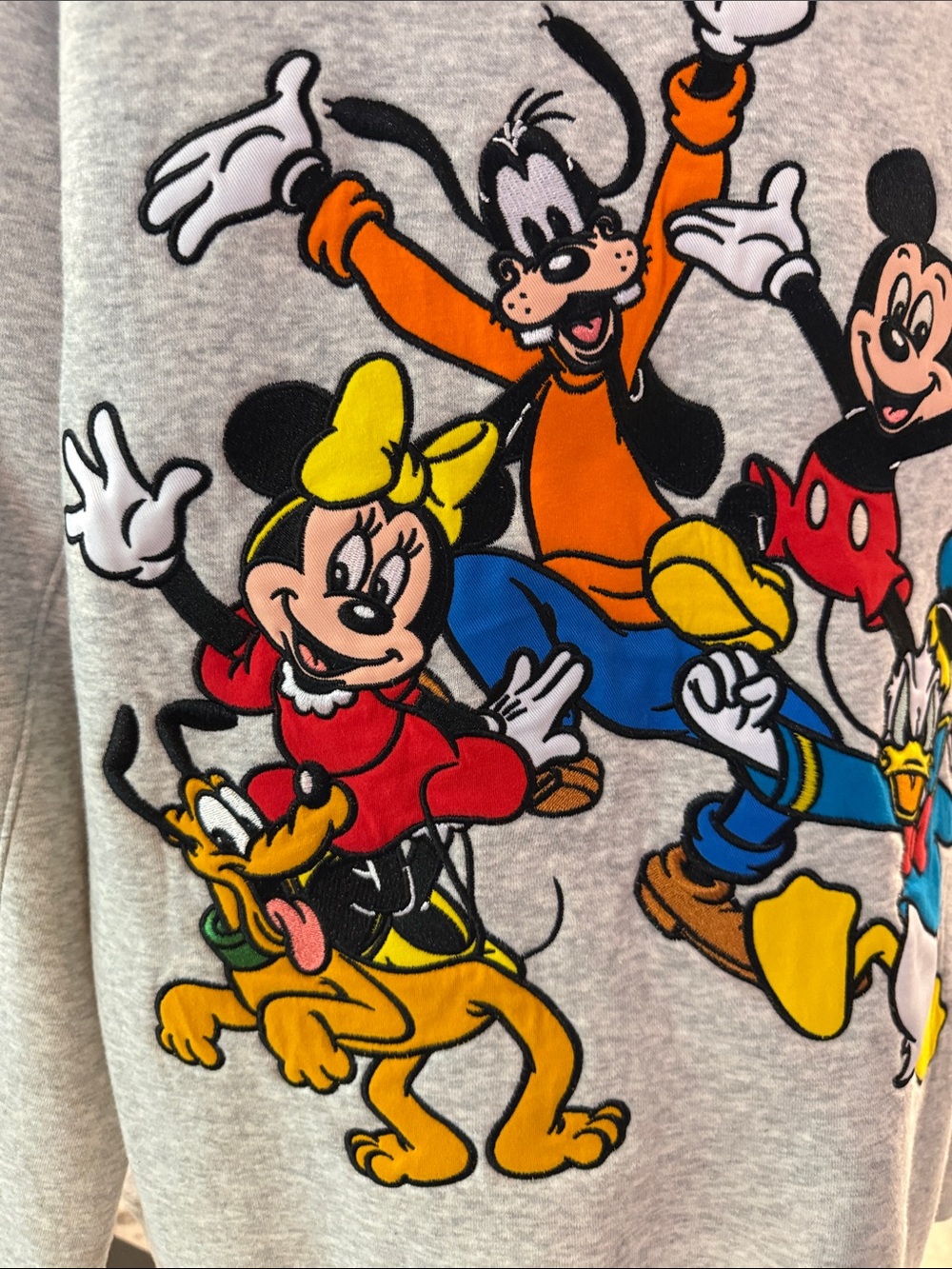 Mickey Mouse and Friends Zip Hoodie for Adults  - Never Worn - Picture 4 of 5
